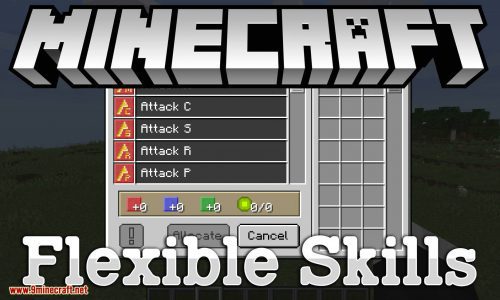 Flexible Skills Mod 1.15.2, 1.14.4 (More Than 90 Skills) Thumbnail