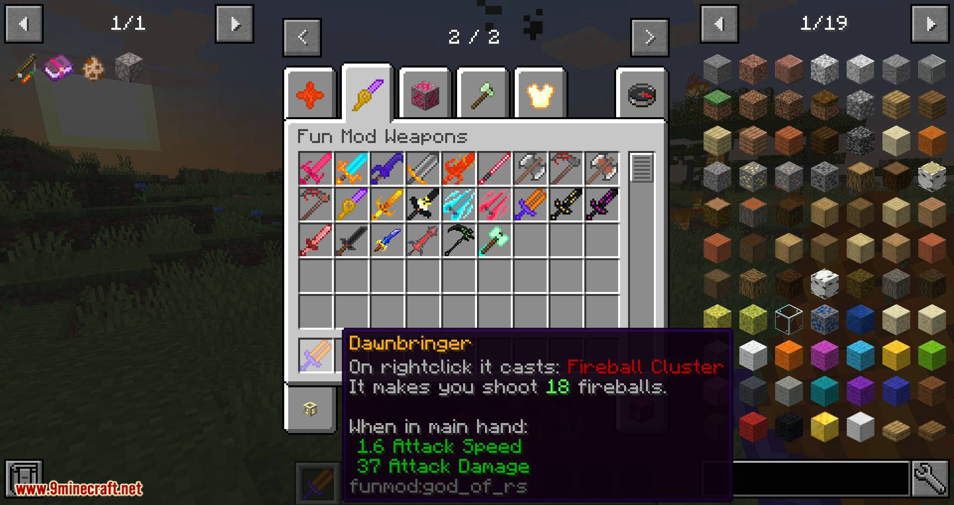 FunItems Mod 1.16.5, 1.14.4 (New Items with Special Abilities) 18