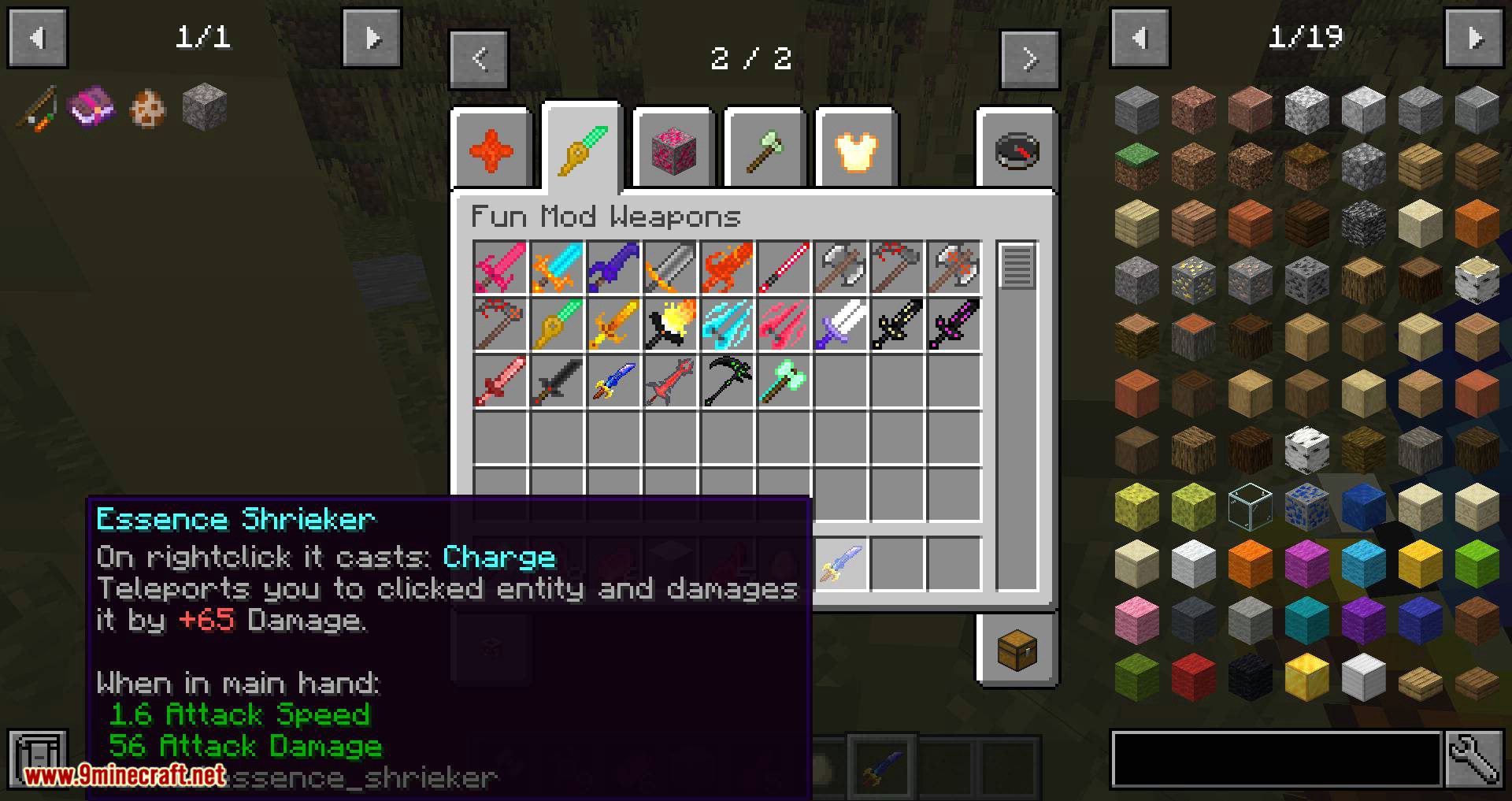 FunItems Mod 1.16.5, 1.14.4 (New Items with Special Abilities) 19