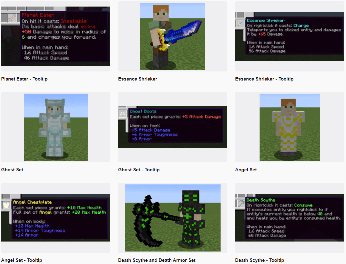 FunItems Mod 1.16.5, 1.14.4 (New Items with Special Abilities) 5