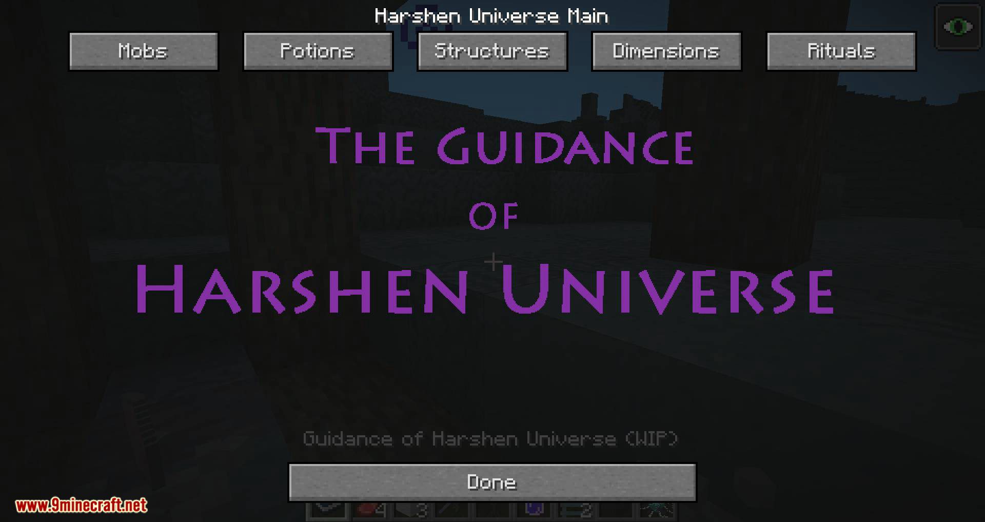 Harshen Universe United Mod 1.12.2 (Demonic World) 11