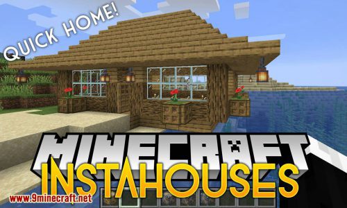 InstaHouses Mod 1.15.2, 1.14.4 (Houses that Can be Placed Instantaneously) Thumbnail