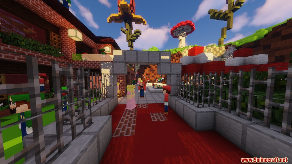 Minecraft: Super Mario Edition - Hide & Seek Map 1.12.2 for Minecraft 7