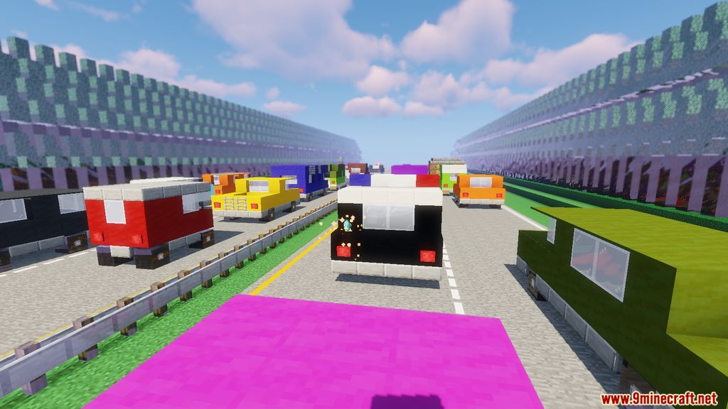 Motor Course 2 Map 1.14.4 for Minecraft 9