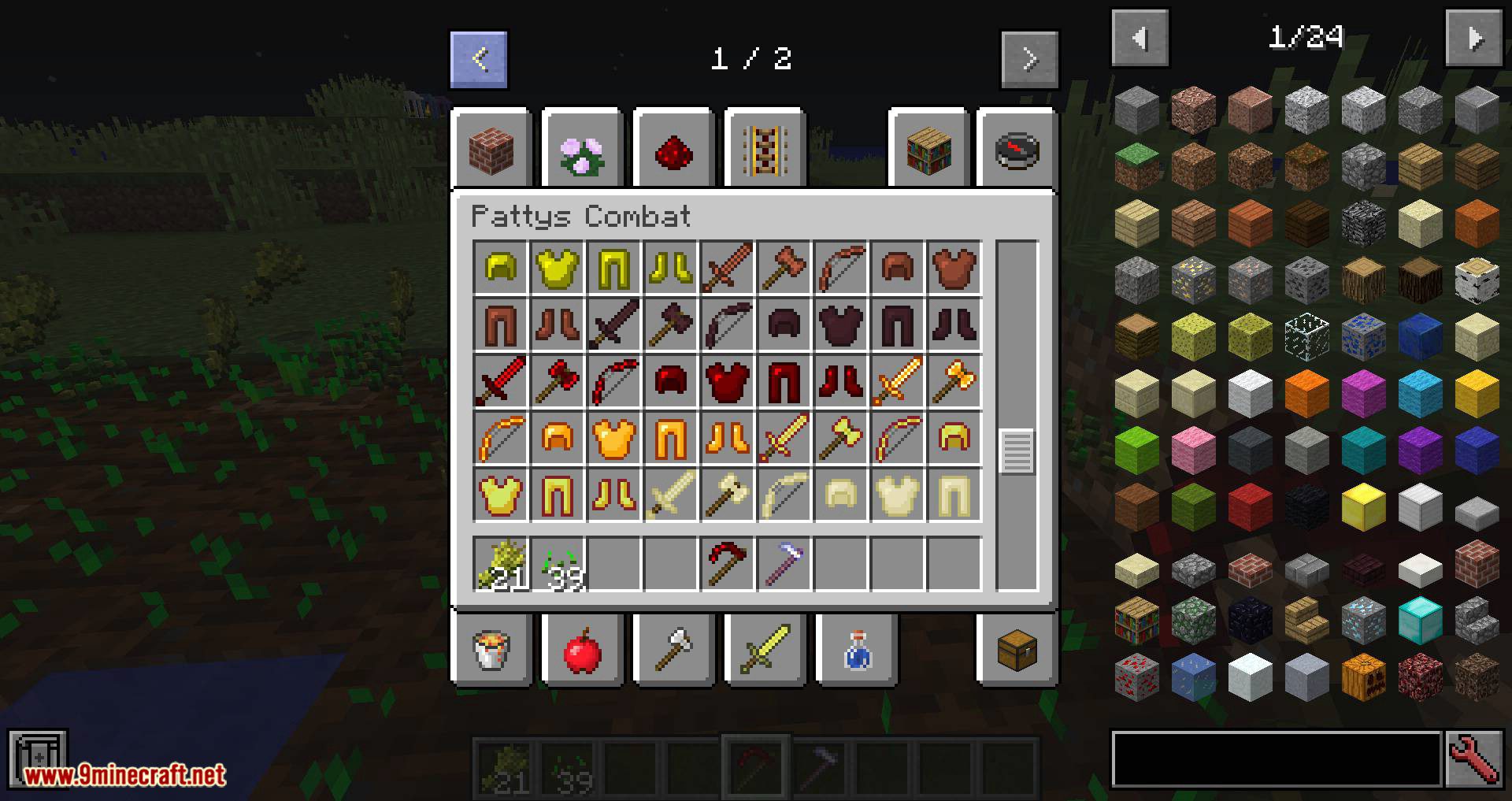 PattysMoreStuff Mod (1.20.1, 1.19.2) - More Tools, Blocks, Items 18