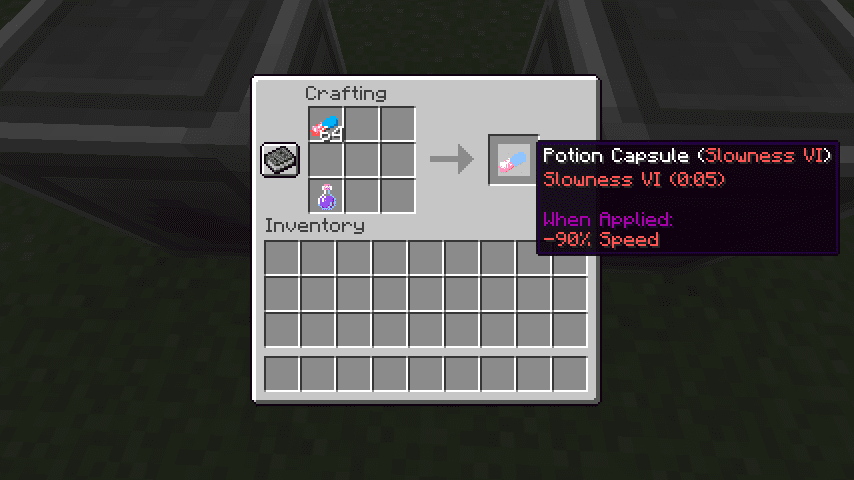 Potion Capsule Mod 1.14.4 (Split the Potion and Store it Inside the Capsules) 3