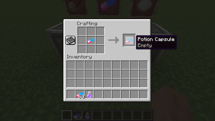 Potion Capsule Mod 1.14.4 (Split the Potion and Store it Inside the Capsules) 6