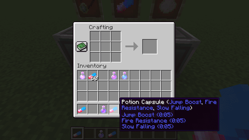 Potion Capsule Mod 1.14.4 (Split the Potion and Store it Inside the Capsules) 8