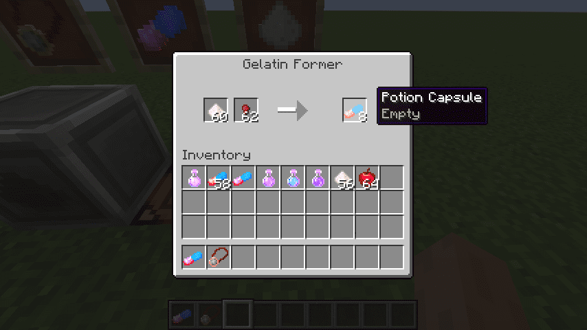 Potion Capsule Mod 1.14.4 (Split the Potion and Store it Inside the Capsules) 19