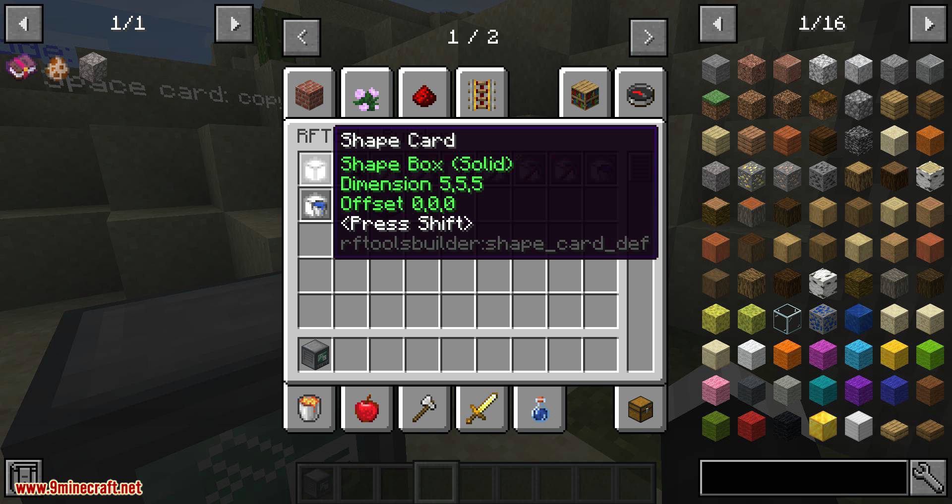 RFTools Builder Mod (1.20.1, 1.19.4) - The Builder, Shield System & much more 6