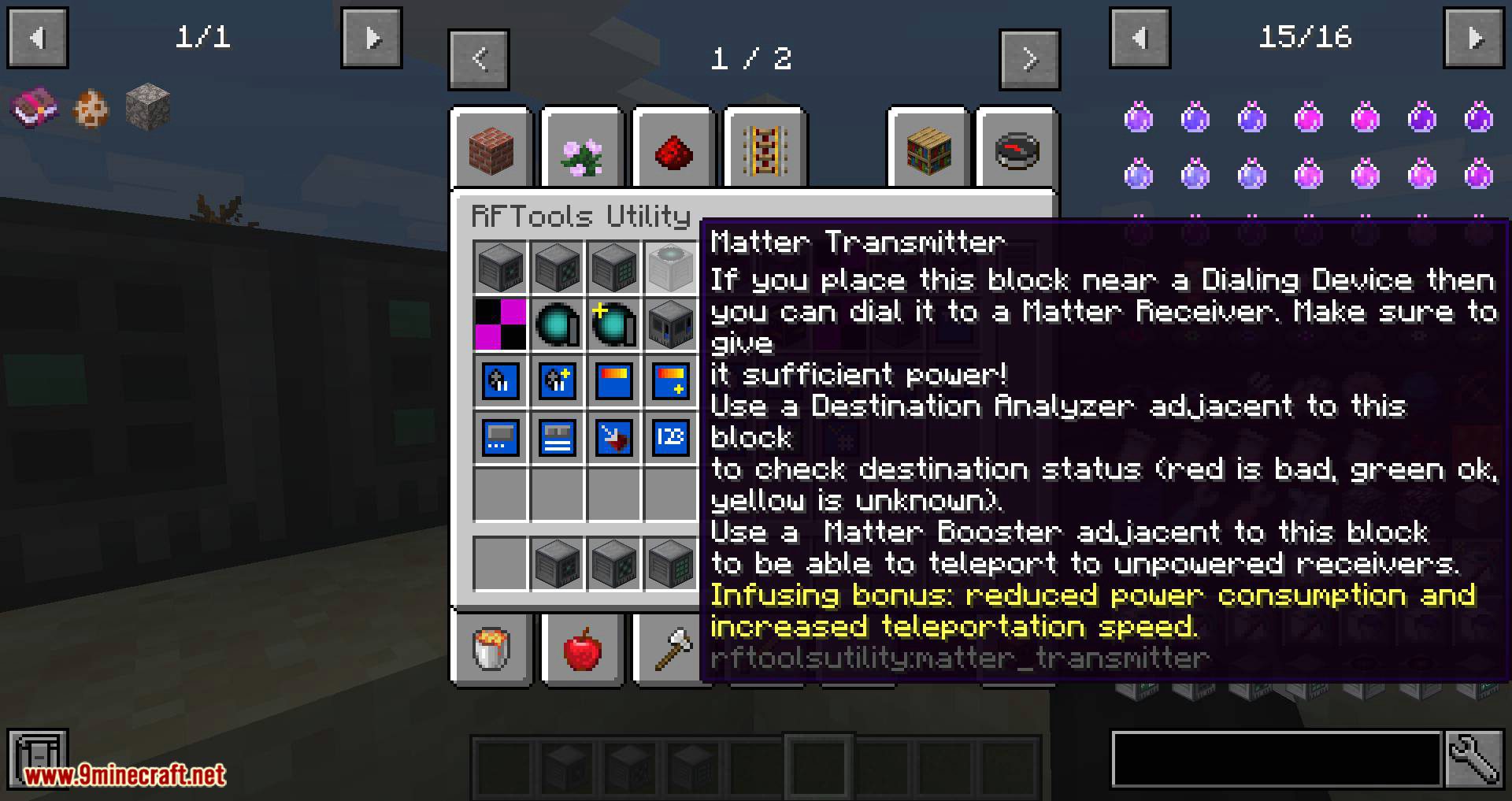 RFTools Utility Mod (1.20.1, 1.19.4) - Tons of General Tools and Utilities 4