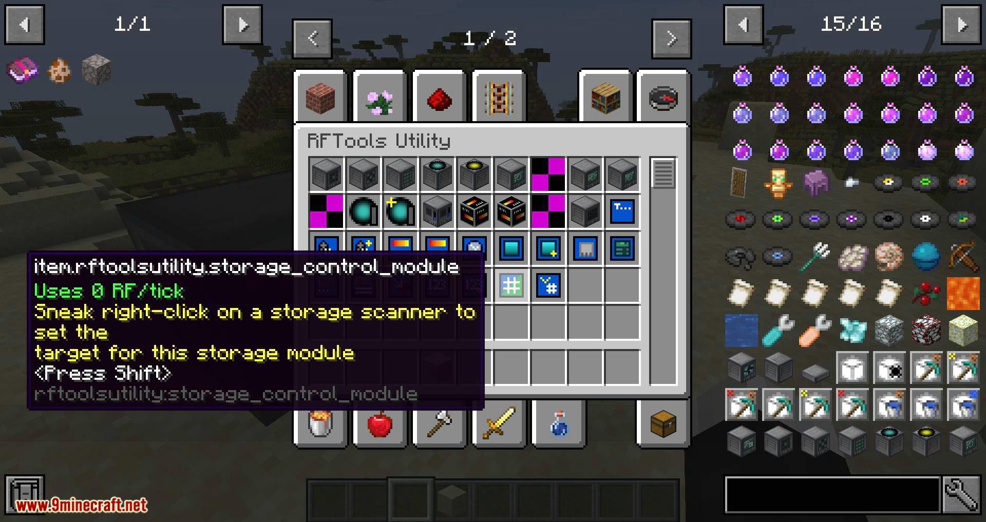 RFTools Utility Mod (1.20.1, 1.19.4) - Tons of General Tools and Utilities 10