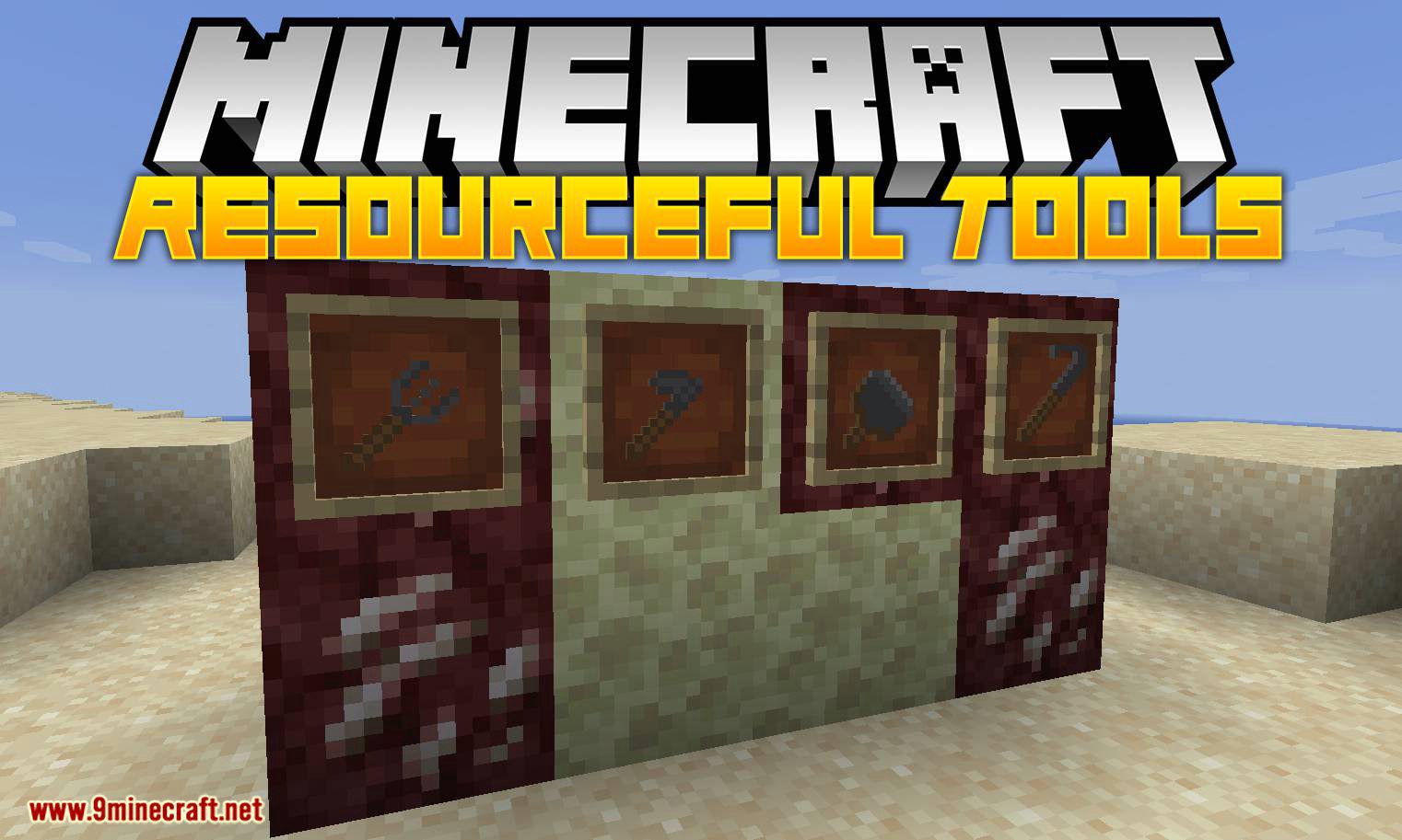 Resourceful Tools Mod (1.19.2, 1.18.2) - Obtain Useful Resources with Greater Ease 1