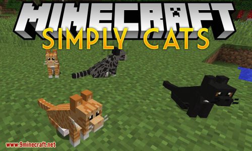 Simply Cats Mod (1.20.4, 1.19.4) – Adds a Ton of Different Colored Cats Thumbnail