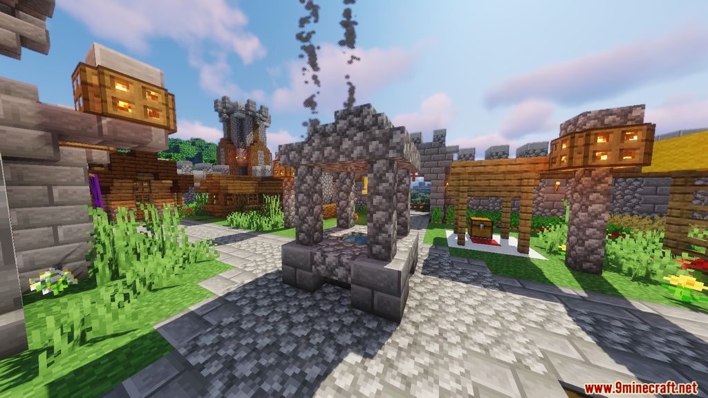 Spring for Castle Map 1.14.4 for Minecraft 13