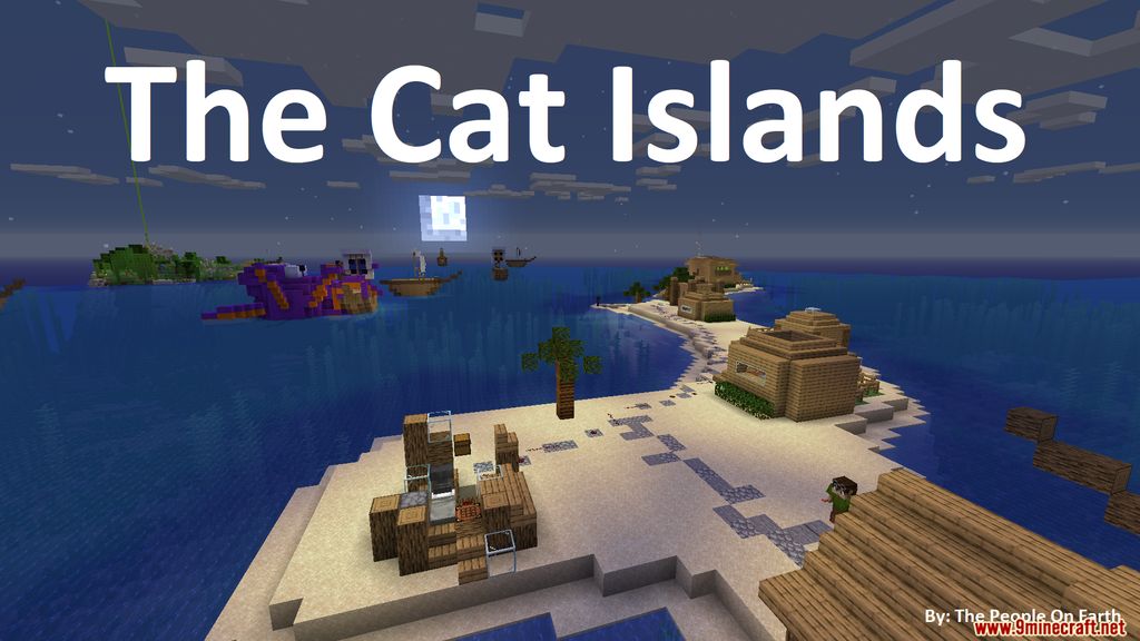 The Cat Islands Map 1.14.4 for Minecraft 1