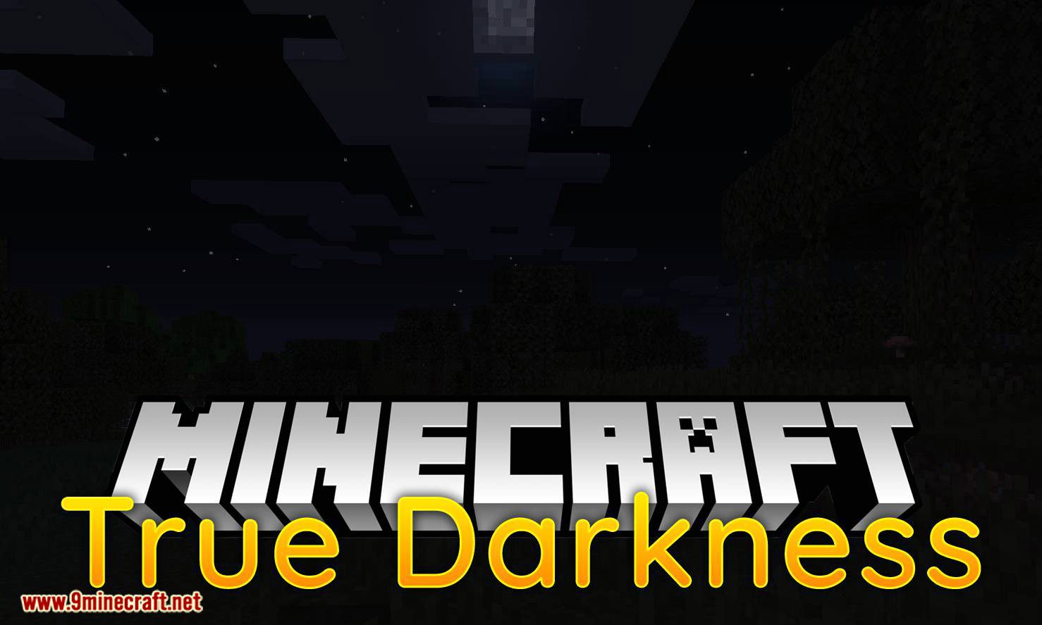 True Darkness Mod (1.20.4, 1.19.3) - Moonless Nights are Truly Dark 1