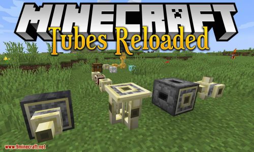 Tubes Reloaded Mod (1.20.4, 1.19.2) – Tubular Items Transportation Thumbnail