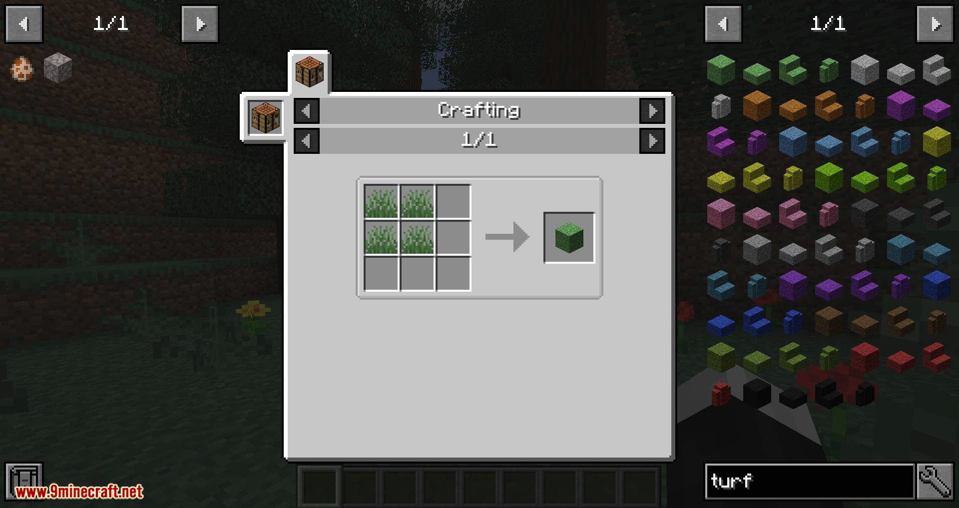 Turf Mod (1.20.1, 1.19.2) - Dye Your Decoration Grass Blocks 7