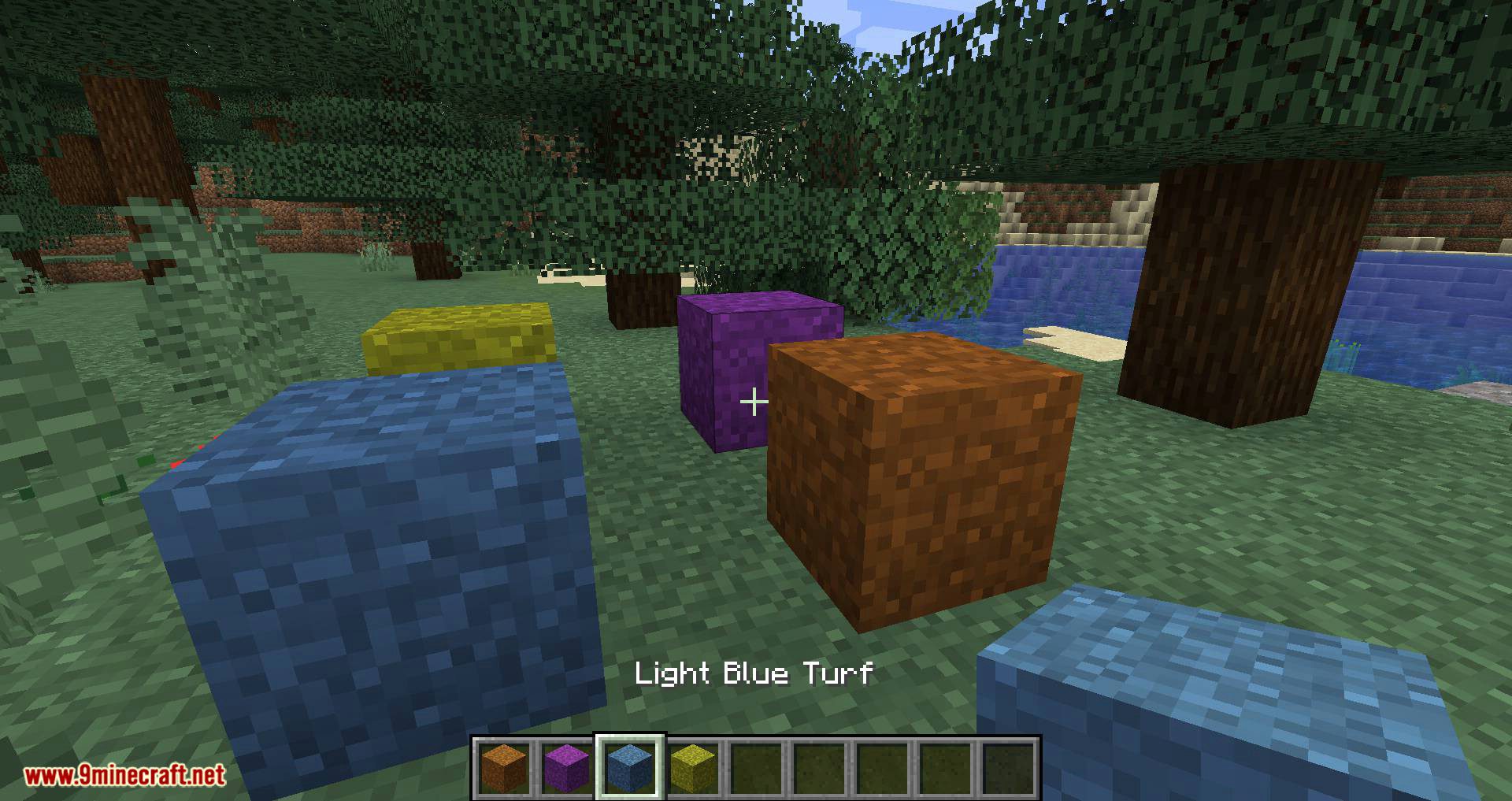 Turf Mod (1.20.1, 1.19.2) - Dye Your Decoration Grass Blocks 10