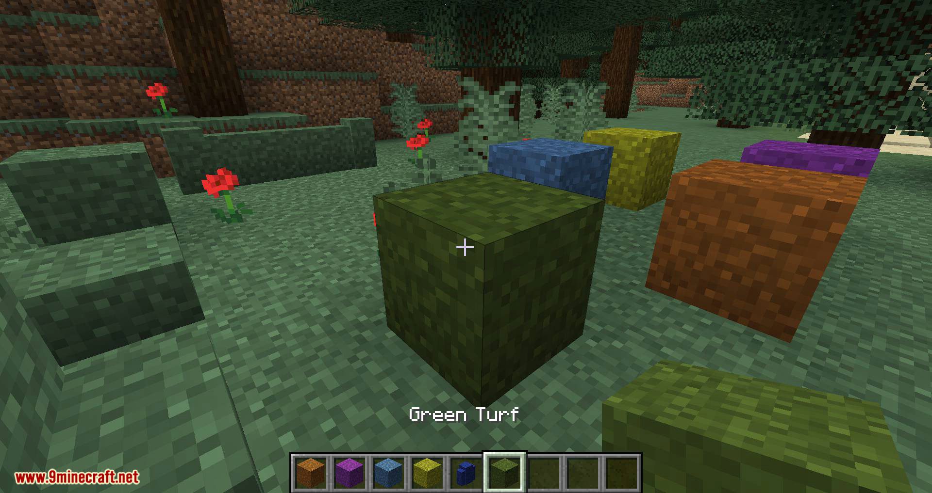 Turf Mod (1.20.1, 1.19.2) - Dye Your Decoration Grass Blocks 12