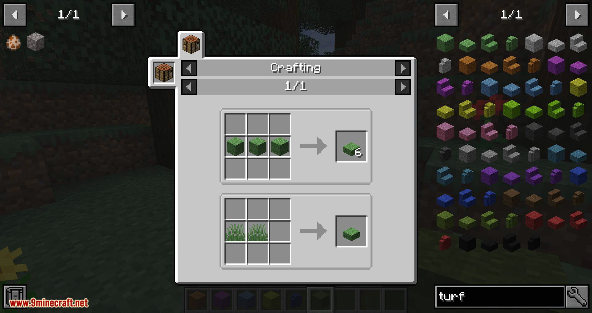 Turf Mod (1.20.1, 1.19.2) - Dye Your Decoration Grass Blocks 15