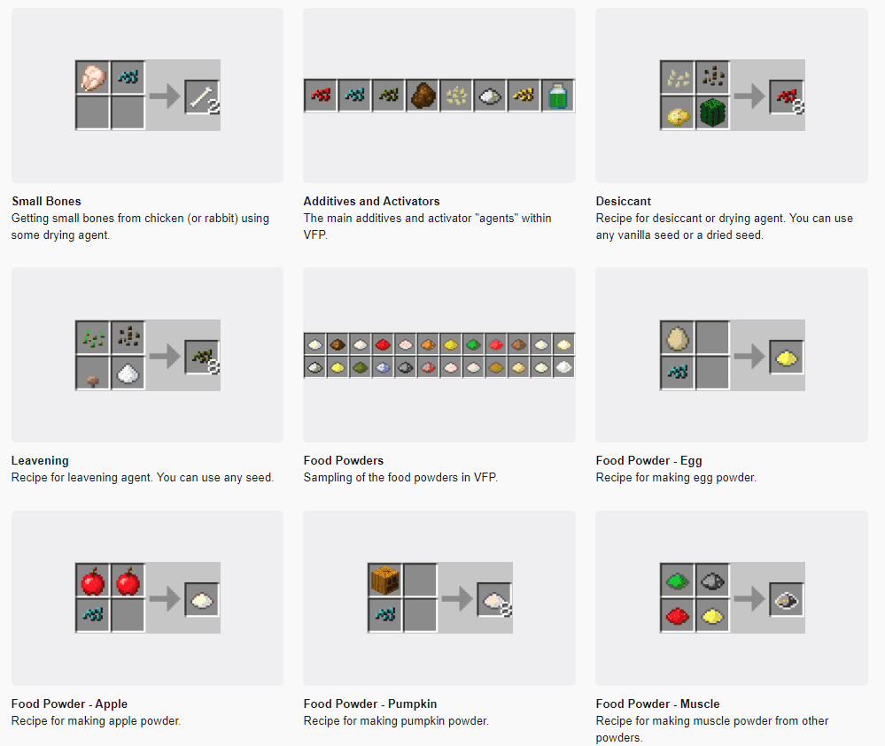 VanillaFoodPantry Mod 1.16.5, 1.15.2 (More Recipes, Better Storage for Food) 27