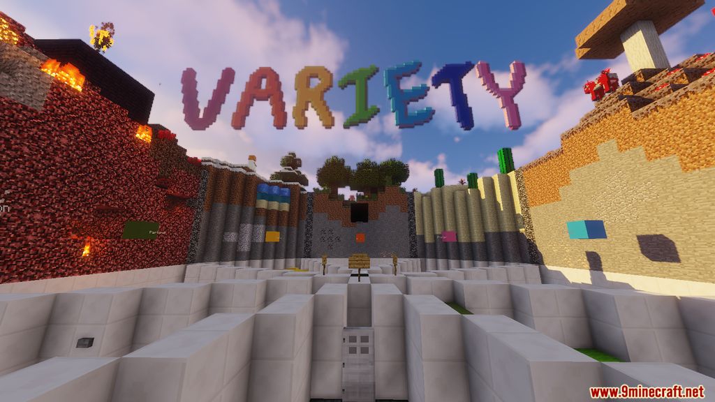 Variety Map 1.12.2 for Minecraft 2