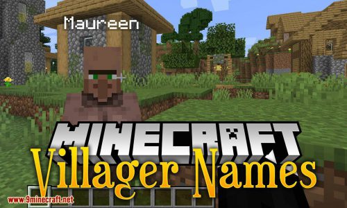 Serilum’s Villager Names Mod (1.21, 1.20.1) – Villagers Now Have A Name Thumbnail