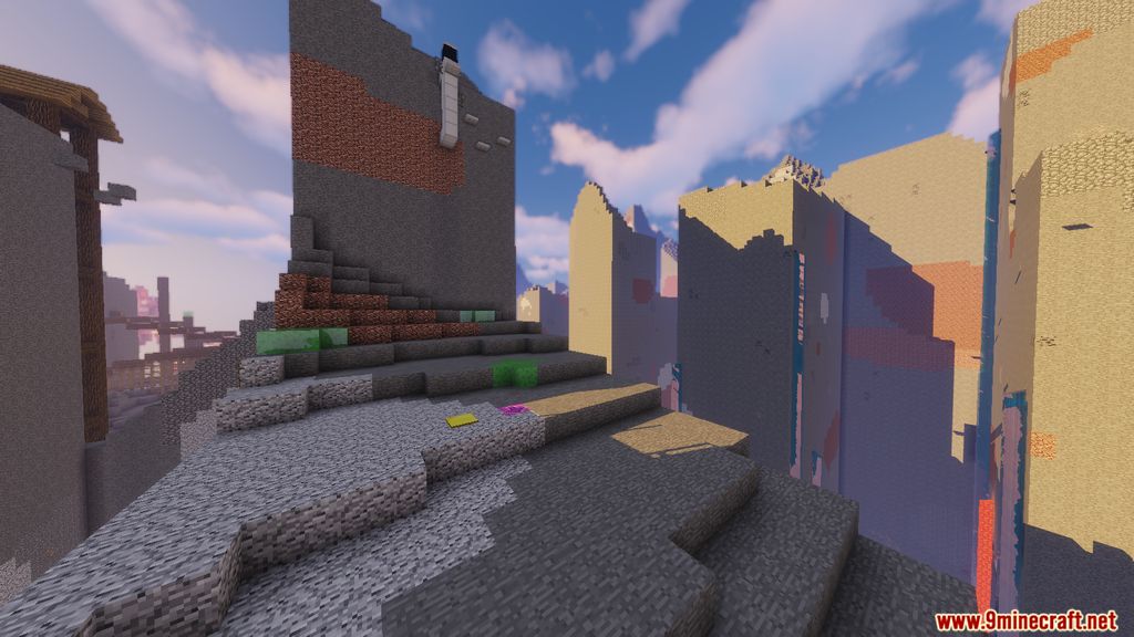 Zero Heart Parkour: Error Region Map 1.12.2 for Minecraft 8