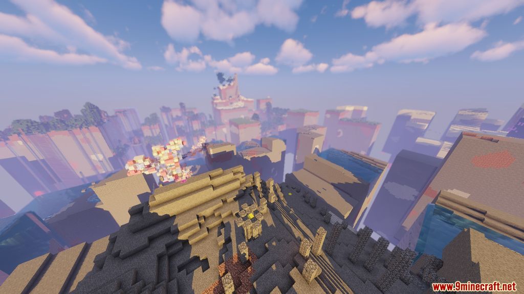 Zero Heart Parkour: Error Region Map 1.12.2 for Minecraft 10