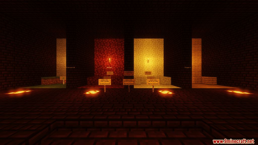 4-Arena Kit PvE Map 1.14.4 for Minecraft 6