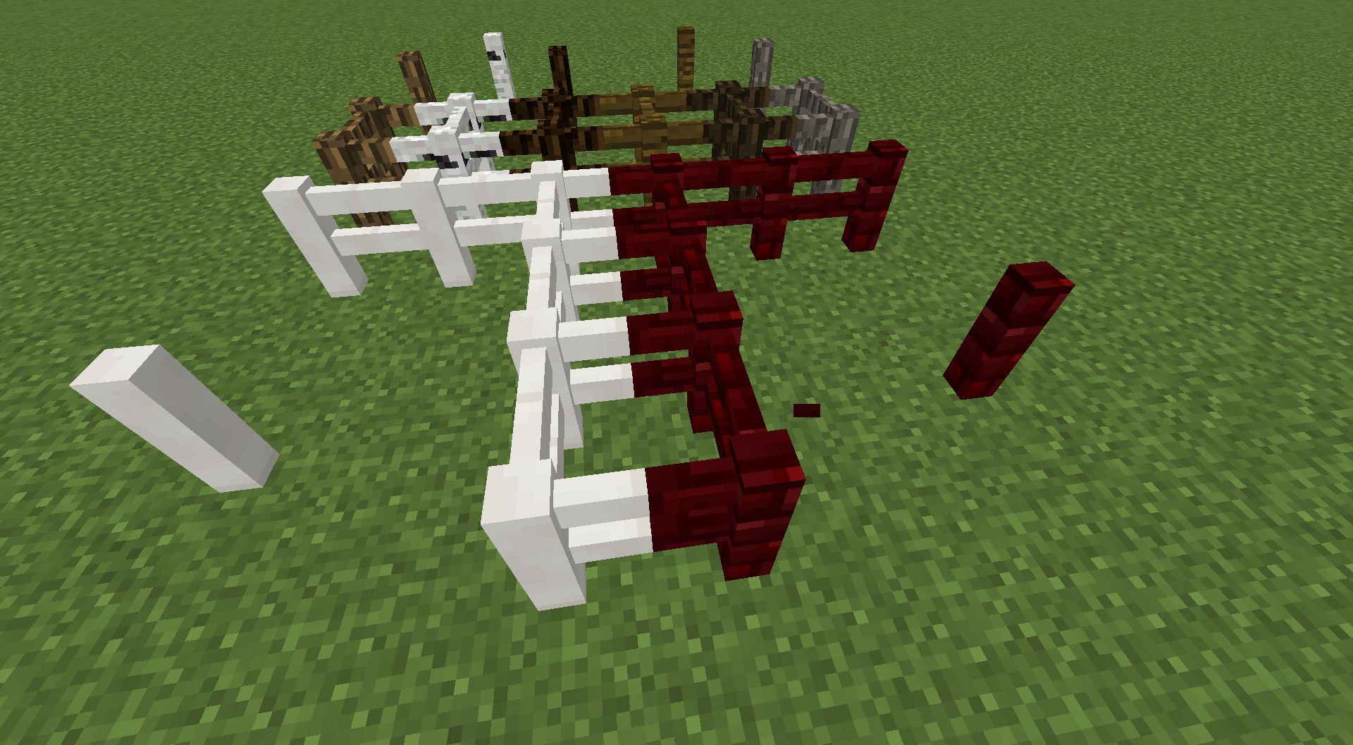 Absent by Design Mod (1.20.1, 1.19.4) - New Fences, Walls, Stairs, and Slabs 2