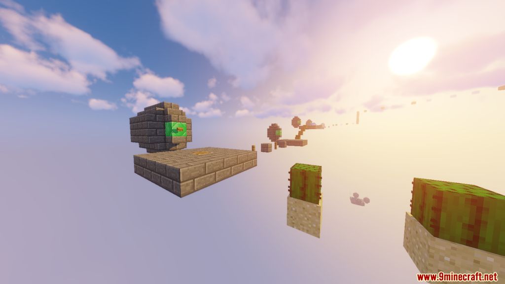 B Jumps Map 1.12.2 for Minecraft 10