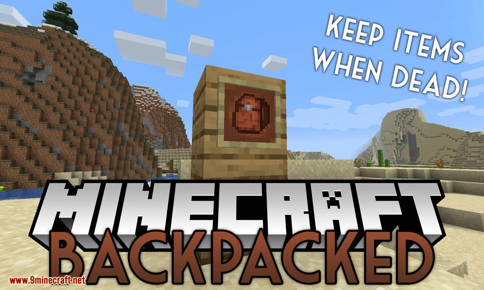 MrCrayfish's Backpacked Mod (1.20.1, 1.19.4) - Keep Your Items on Dead 1