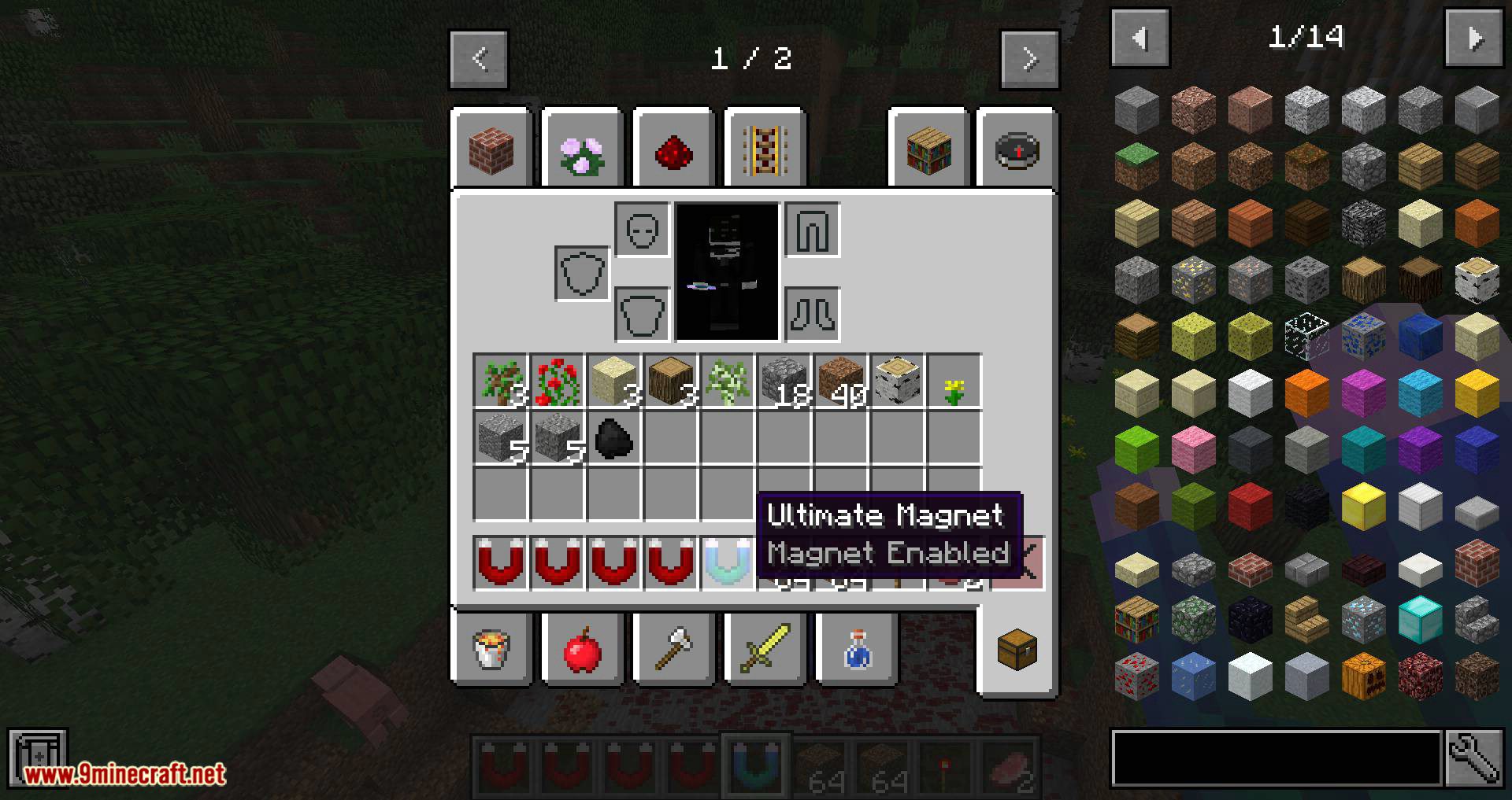 Better Magnets Mod 1.12.2, 1.11.2 (Adds Magnets that Can Enable/Disable) 8