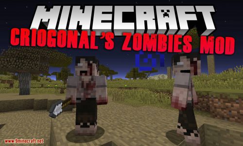 Criogonal’s Zombies Mod 1.12.2 (Adds Over 30 Zombies with Different Skins) Thumbnail