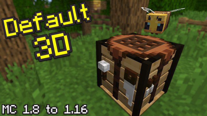 Default 3D Resource Pack (1.16.5, 1.15.2) - Texture Pack 1