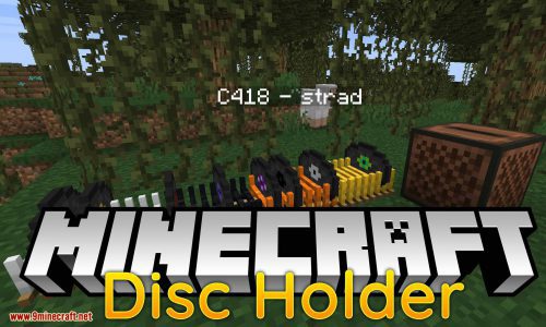 Disc Holder Mod 1.14.4 (Easy Access to All Your Favorite Records) Thumbnail