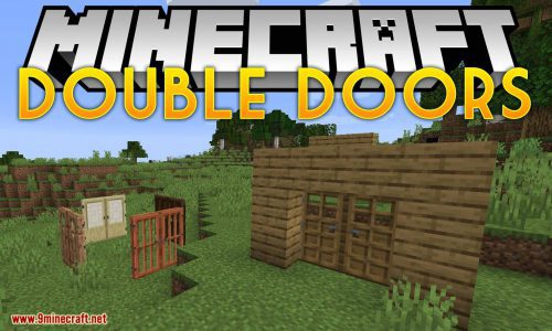 Double Doors Mod (1.21.1, 1.20.1) – Double Doors Opened Simultaneously Thumbnail