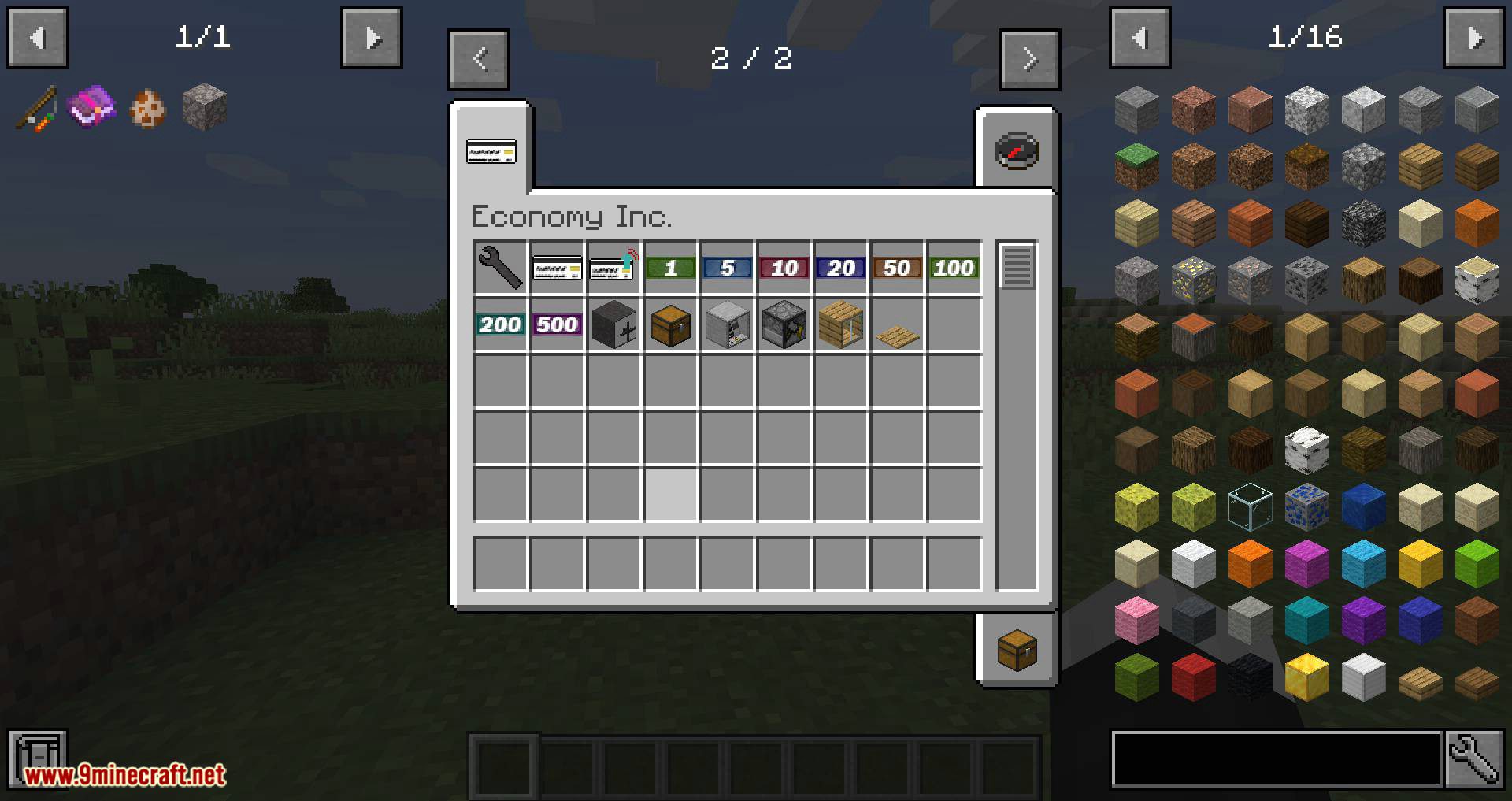 Economy Inc. Mod (1.18.2, 1.16.5) - Add a Simple and Safe Economy 3