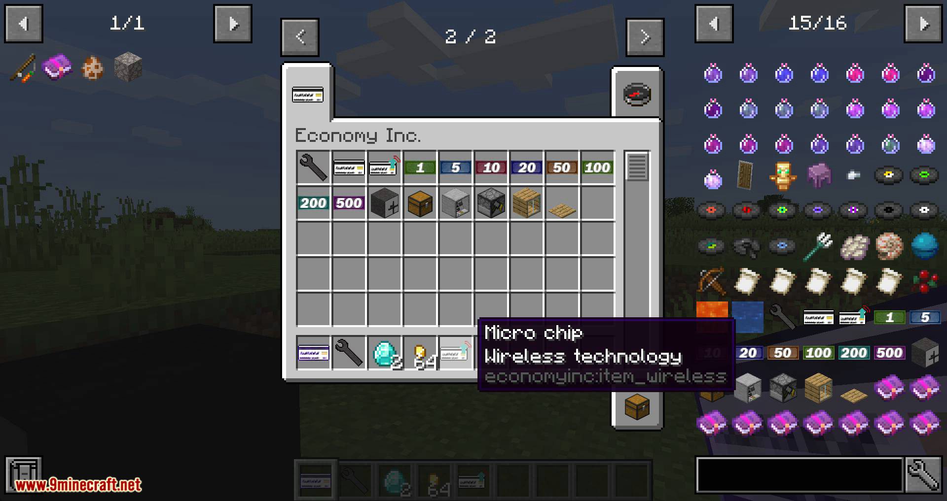 Economy Inc. Mod (1.18.2, 1.16.5) - Add a Simple and Safe Economy 14