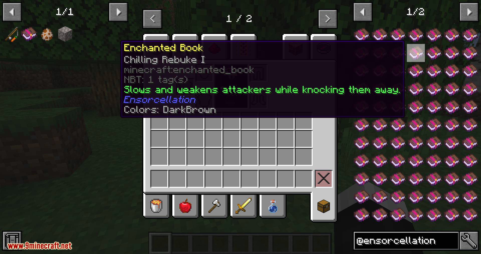 Ensorcellation Mod (1.19.2, 1.18.2) - New & Exciting Enchantments 4