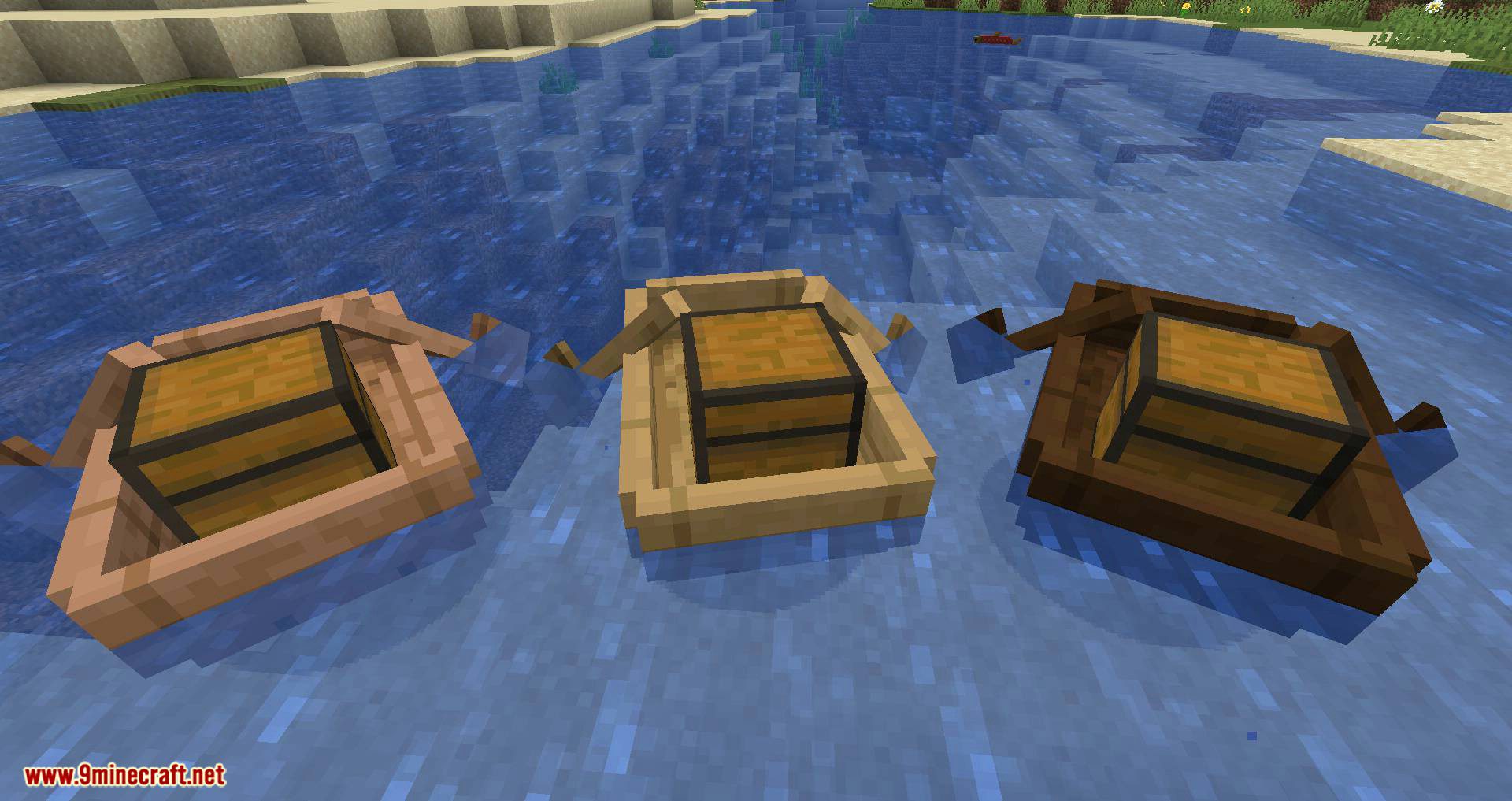 Extra Boats Mod (1.19.2, 1.18.2) - Boatload Mod, Making Ocean Exploration More Interesting 13