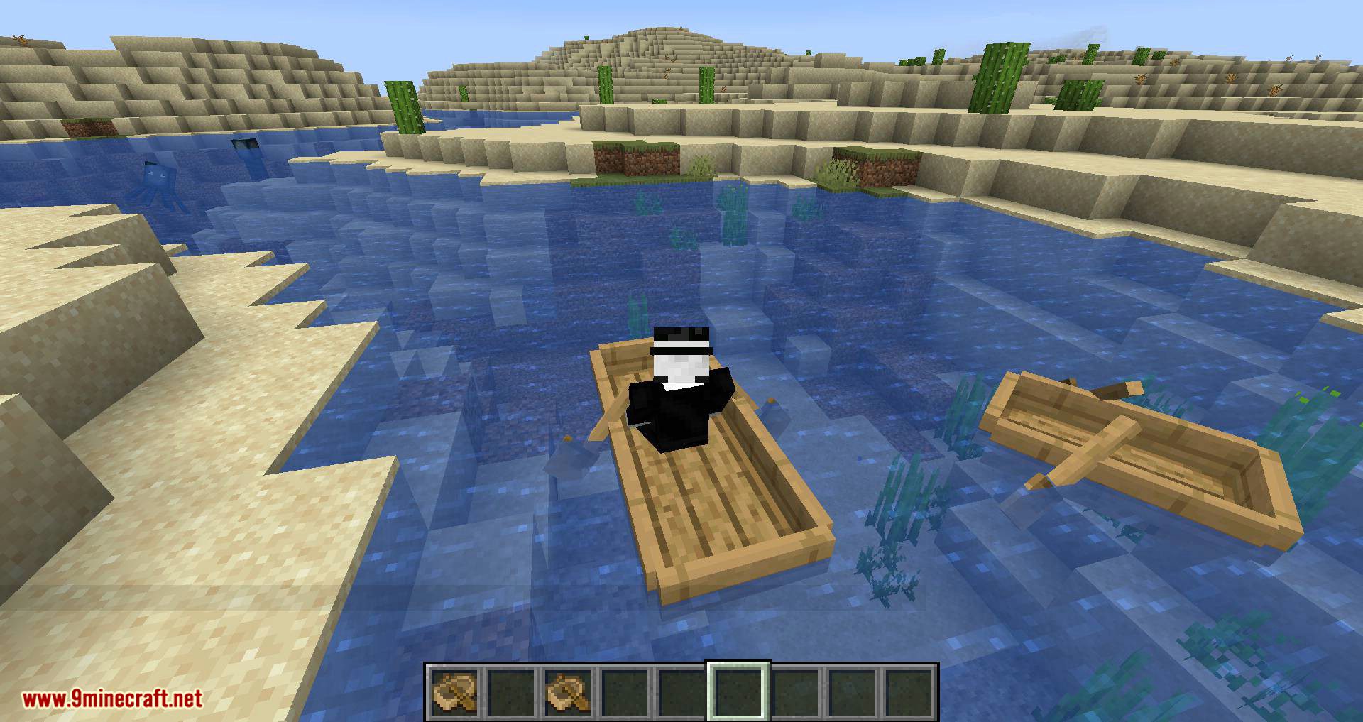 Extra Boats Mod (1.19.2, 1.18.2) - Boatload Mod, Making Ocean Exploration More Interesting 19