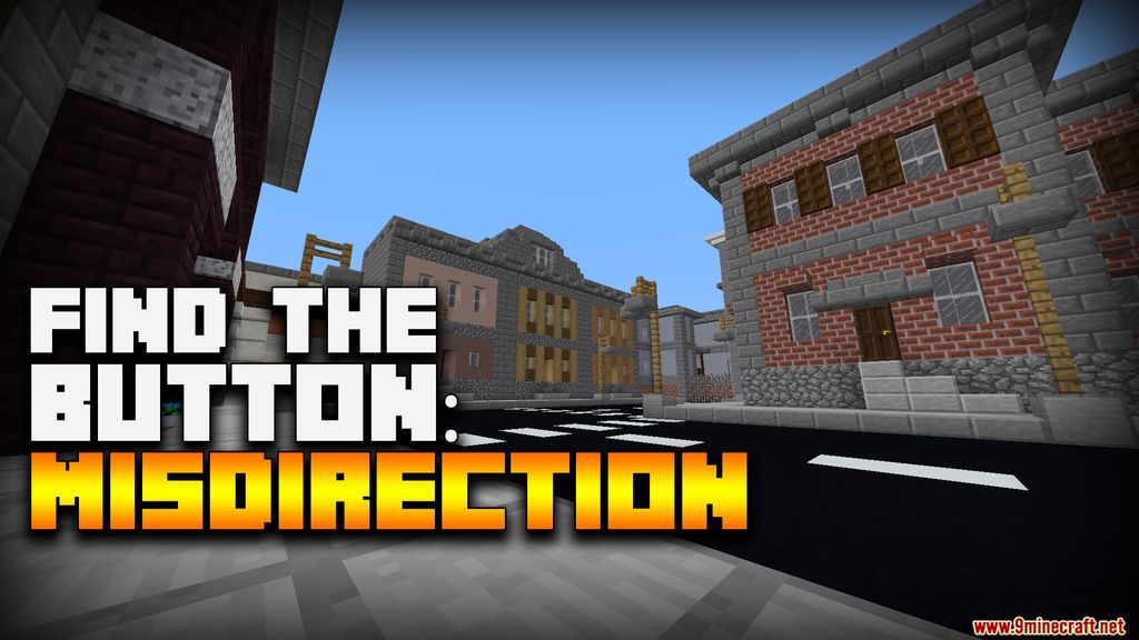 Find the Button: Misdirection Map 1.13.2 for Minecraft 1