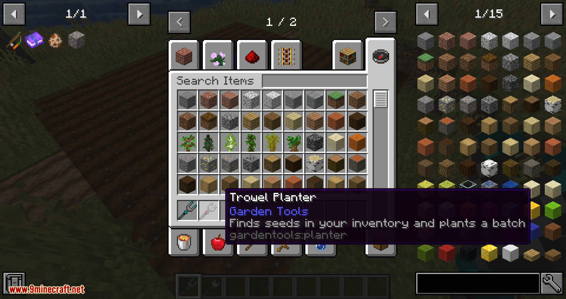 Gardening Tools Mod (1.20.1, 1.19.4) - Speed Up Farming Tilling 7