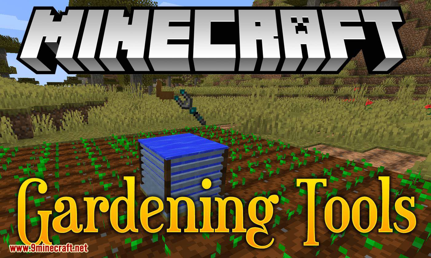 Gardening Tools Mod (1.20.1, 1.19.4) - Speed Up Farming Tilling 1