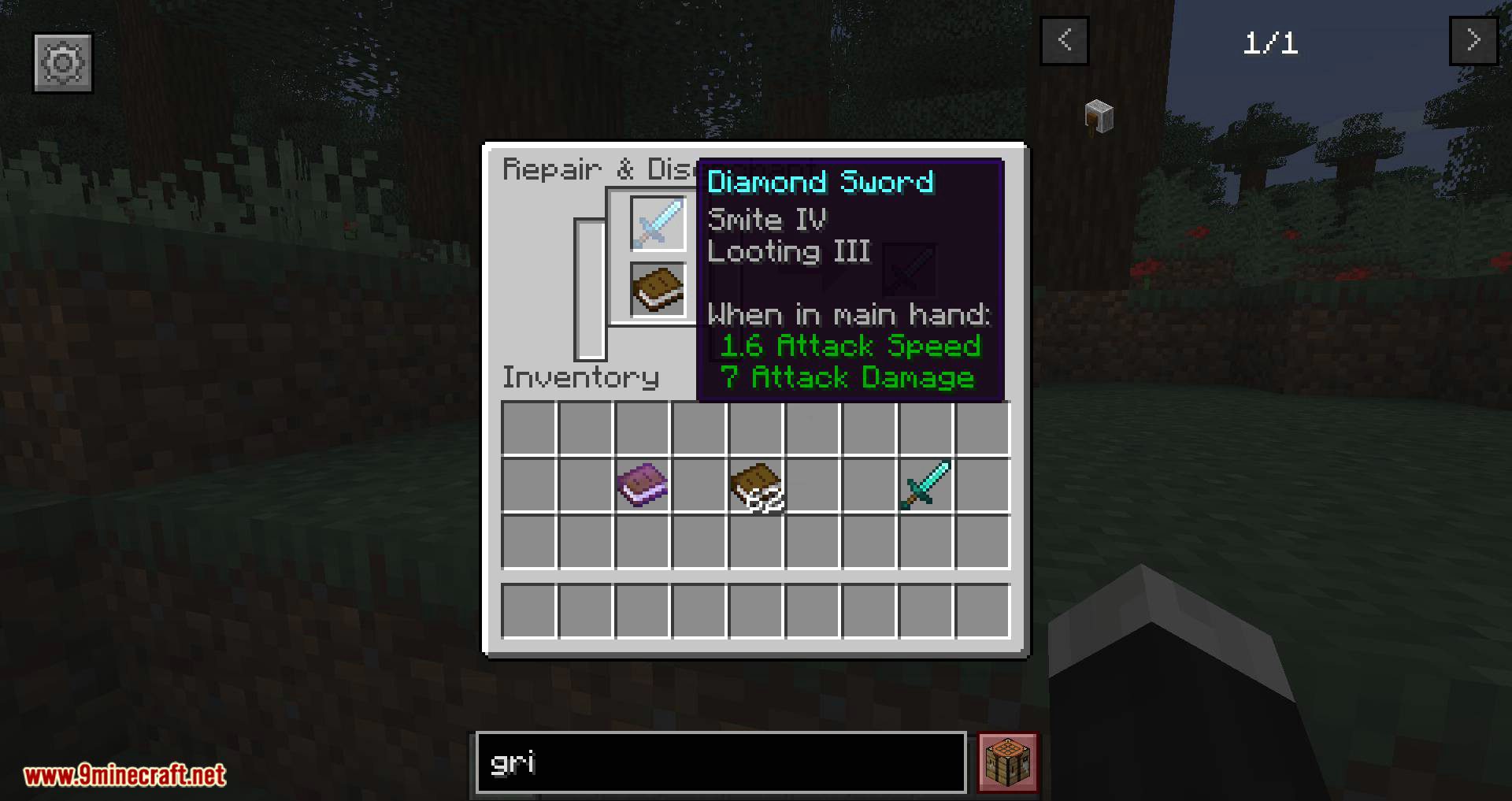 Grindstone Books Mod 1.14.4 (Turn Enchantment into Books) 8