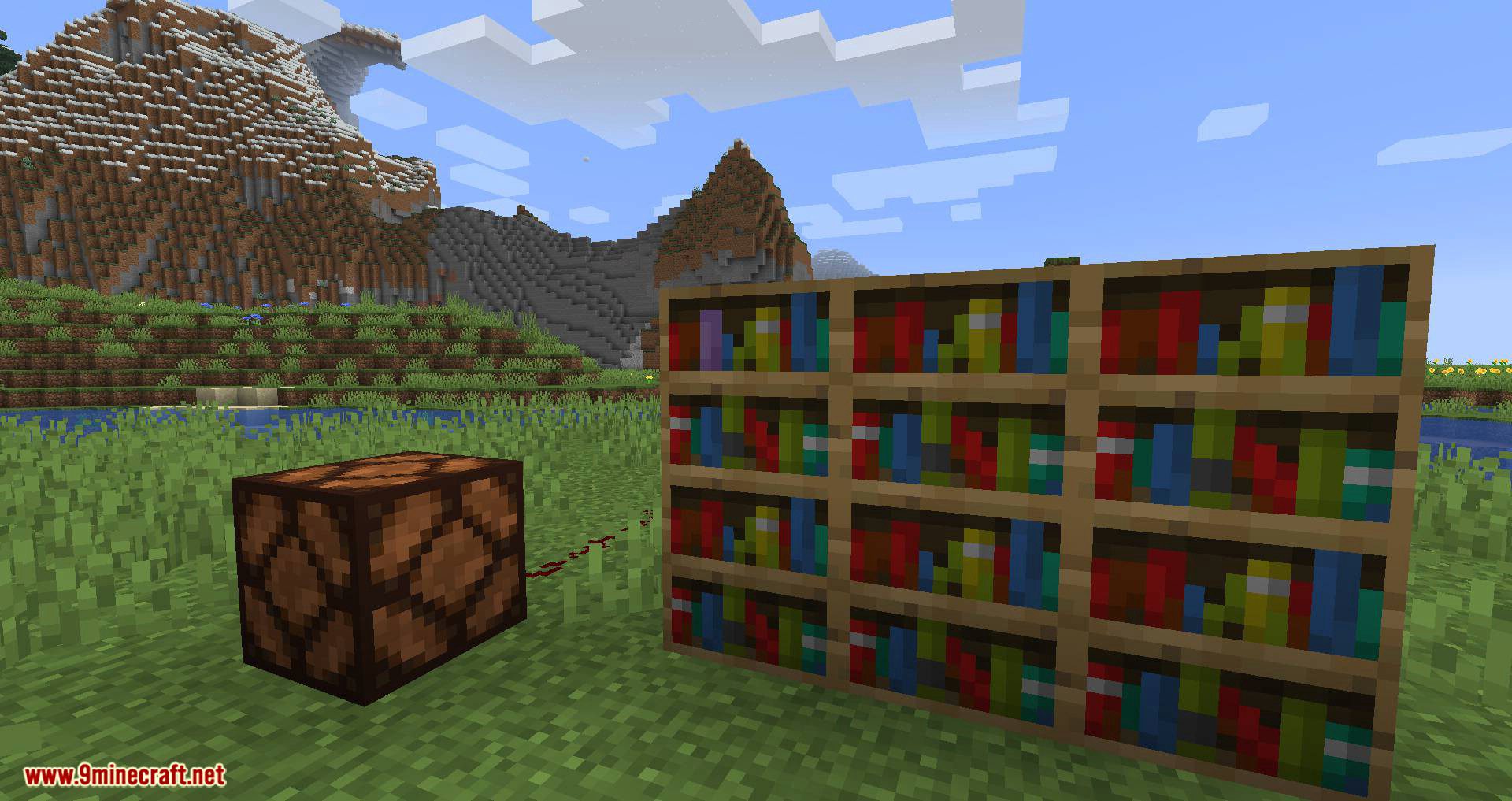 Hidden Levers Mod 1.14.4 (Torch Lever and Bookshelf Lever) 7